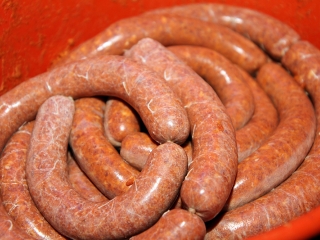 Kolbászfesztivál a Városháza téren - fotó: Sándor Judit