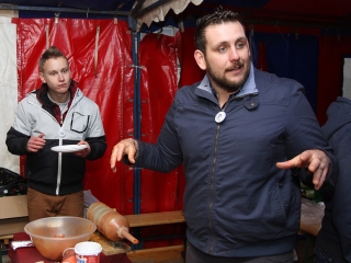 Kolbászfesztivál a Városháza téren - fotó: Sándor Judit