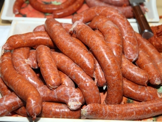 Kolbászfesztivál a Városháza téren - fotó: Sándor Judit