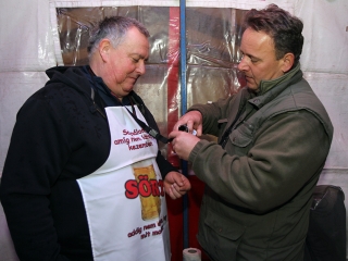 Kolbászfesztivál a Városháza téren - fotó: Sándor Judit