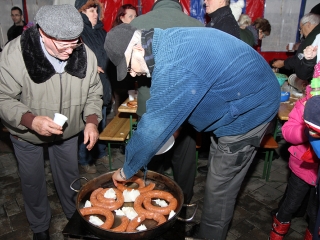 Kolbászfesztivál a Városháza téren - fotó: Sándor Judit