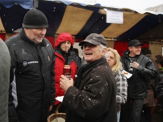 Kolbászfesztivál a Városháza téren - fotó: Sándor Judit