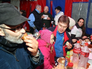 Kolbászfesztivál a Városháza téren - fotó: Sándor Judit