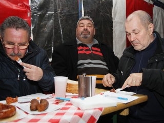 Kolbászfesztivál a Városháza téren - fotó: Sándor Judit