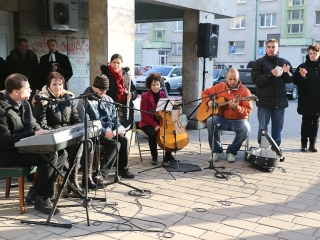 Advent első vasárnapja a Rómain - fotó: Ónodi Zoltán
