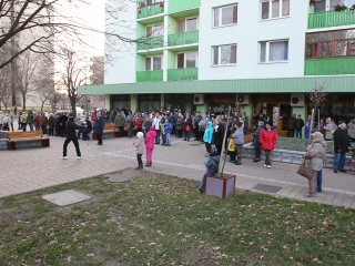 Advent első vasárnapja a Rómain - fotó: Ónodi Zoltán