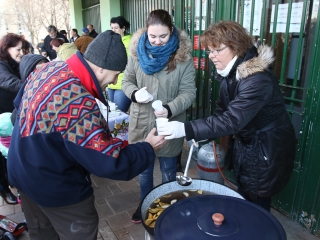 Advent első vasárnapja a Rómain - fotó: Ónodi Zoltán