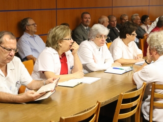 Arany, gyémánt és vas dilpomás orvosok köszöntése a kórházban - fotó: Ónodi Zoltán