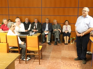 Arany, gyémánt és vas dilpomás orvosok köszöntése a kórházban - fotó: Ónodi Zoltán