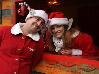 Coca-Cola Karácsonyi Karaván - Dunaújváros, 2015 - fotó: Sándor Judit