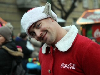 Coca-Cola Karácsonyi Karaván - Dunaújváros, 2015 - fotó: Sándor Judit