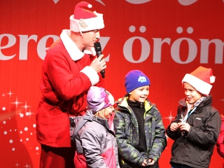 Coca-Cola Karácsonyi Karaván - Dunaújváros, 2015 - fotó: Sándor Judit