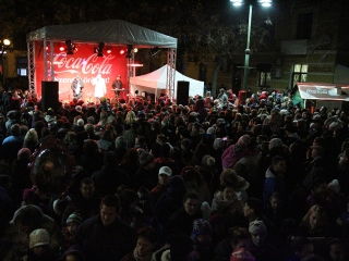 Coca-Cola Karácsonyi Karaván - Dunaújváros, 2015 - fotó: Sándor Judit