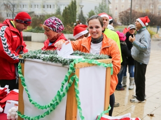 Mikulásfutás a Mentőszolgálatért - fotó: Ónodi Zoltán