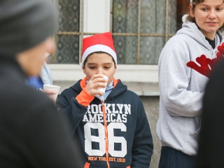 Mikulásfutás a Mentőszolgálatért - fotó: Ónodi Zoltán