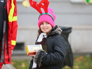 Mikulásfutás a Mentőszolgálatért - fotó: Ónodi Zoltán