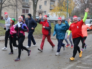 Mikulásfutás a Mentőszolgálatért - fotó: Ónodi Zoltán