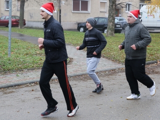 Mikulásfutás a Mentőszolgálatért - fotó: Ónodi Zoltán
