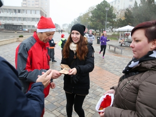 Mikulásfutás a Mentőszolgálatért - fotó: Ónodi Zoltán