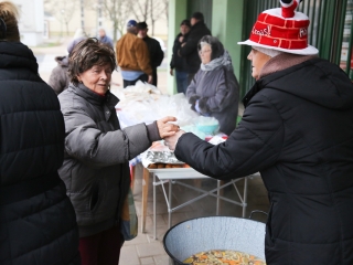 Mikulás a Római városrészi adventen - fotó: Ónodi Zoltán