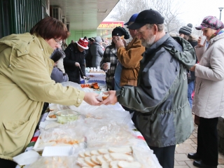 Mikulás a Római városrészi adventen - fotó: Ónodi Zoltán