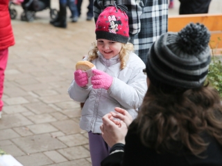 Mikulás a Római városrészi adventen - fotó: Ónodi Zoltán
