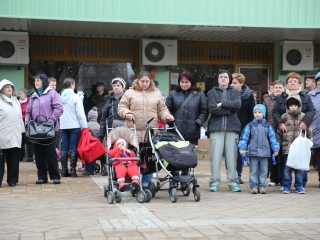 Mikulás a Római városrészi adventen - fotó: Ónodi Zoltán