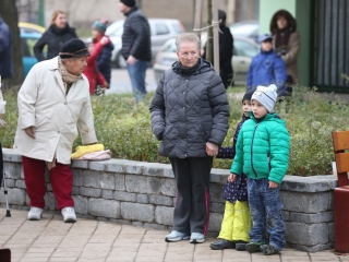 Mikulás a Római városrészi adventen - fotó: Ónodi Zoltán