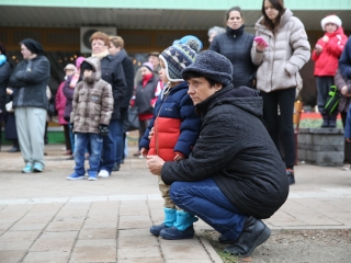 Mikulás a Római városrészi adventen - fotó: Ónodi Zoltán