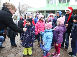 Mikulás a Római városrészi adventen - fotó: Ónodi Zoltán