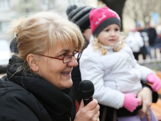 Mikulás a Római városrészi adventen - fotó: Ónodi Zoltán