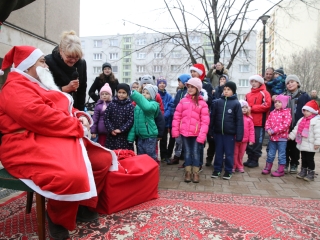 Mikulás a Római városrészi adventen - fotó: Ónodi Zoltán