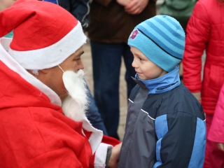 Mikulás a Római városrészi adventen - fotó: Ónodi Zoltán