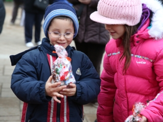 Mikulás a Római városrészi adventen - fotó: Ónodi Zoltán