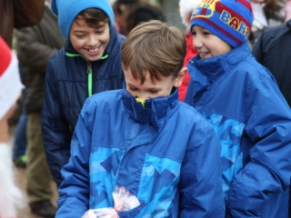 Mikulás a Római városrészi adventen - fotó: Ónodi Zoltán