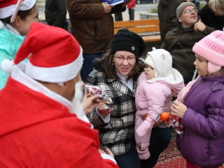 Mikulás a Római városrészi adventen - fotó: Ónodi Zoltán