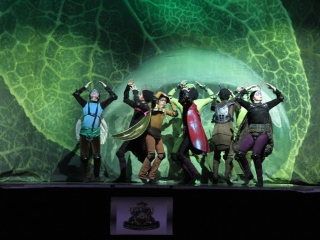 Bogármese a gyerekeknek a sportcsarnokban - fotó: Ónodi Zoltán