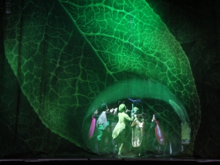 Bogármese a gyerekeknek a sportcsarnokban - fotó: Ónodi Zoltán