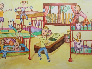 Kiállítás és díjátadó az Arany iskola rajztagozatának jubileumán - fotó: Sándor Judit