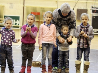 Jótékony Angyalok a sportcsarnokban - fotó: Sándor Judit