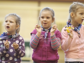 Jótékony Angyalok a sportcsarnokban - fotó: Sándor Judit