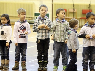 Jótékony Angyalok a sportcsarnokban - fotó: Sándor Judit