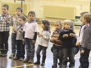 Jótékony Angyalok a sportcsarnokban - fotó: Sándor Judit