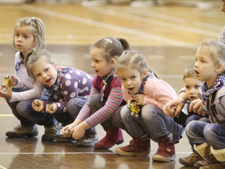 Jótékony Angyalok a sportcsarnokban - fotó: Sándor Judit