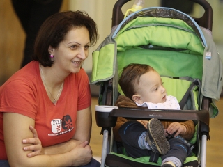 Jótékony Angyalok a sportcsarnokban - fotó: Sándor Judit