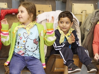 Jótékony Angyalok a sportcsarnokban - fotó: Sándor Judit