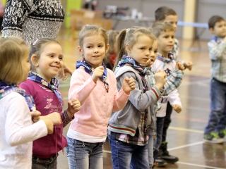 Jótékony Angyalok a sportcsarnokban - fotó: Sándor Judit