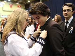 Szalagavató a Széchenyiben - 2015 - fotó: Sándor Judit