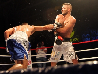 Bokszgála a sportcsarnokban - fotó: Sándor Judit