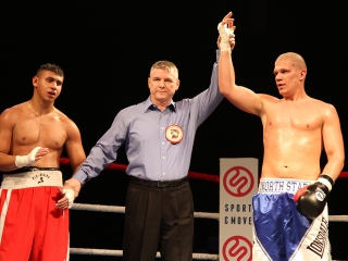 Bokszgála a sportcsarnokban - fotó: Sándor Judit